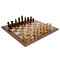 WE Games Classic Staunton Wood Chess Set - 12 in. Board, 2.75 in. King